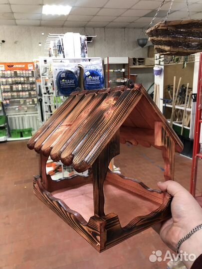 Кормушка для птиц (ручная работа)