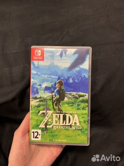 Игра Zelda: breath of the wild на нинтендо свитч