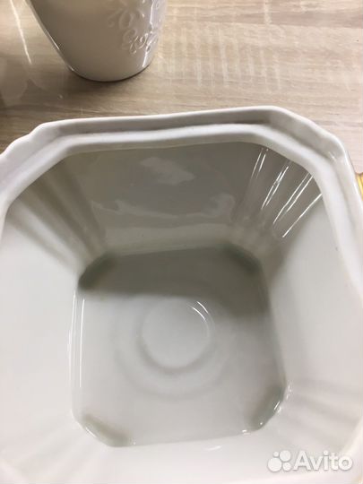 Сахарница Гжель цветная