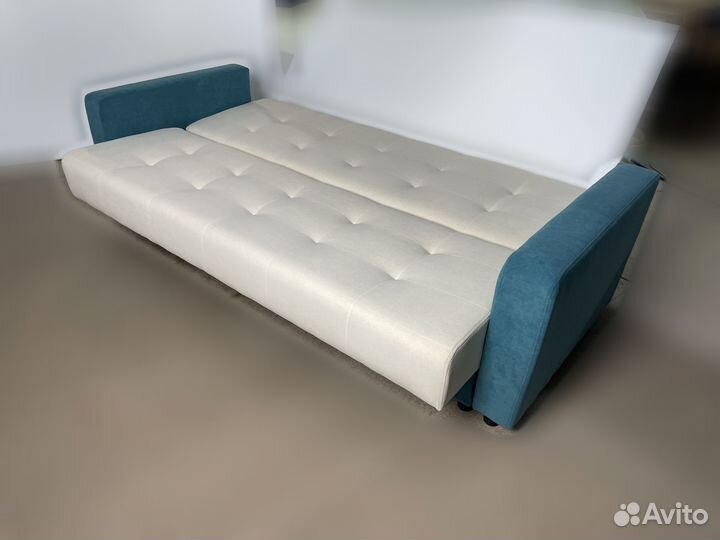 Диван книжка с подлокотниками и ящиком