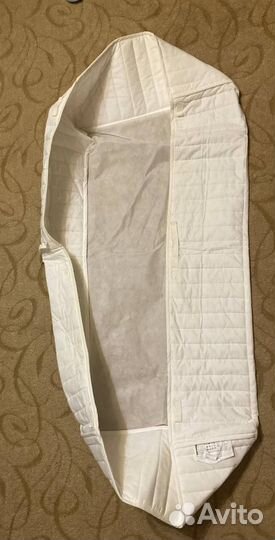 Детская кроватка IKEA с матрасом и бортиками