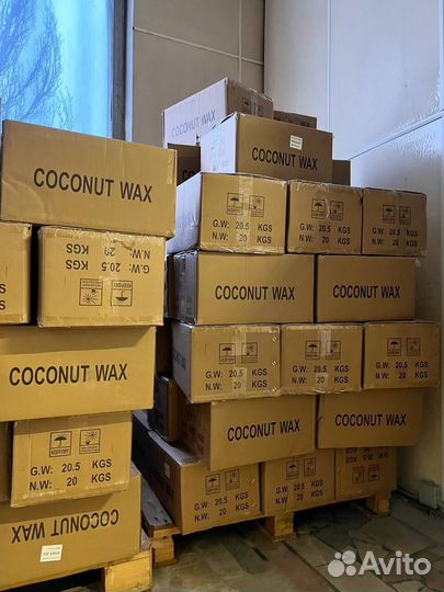 Кокосовый воск для свечей
