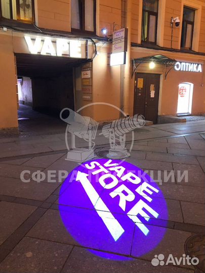 Яркие Рекламные гобо проекторы igoboprojector для