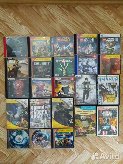 Компьютерные игры диски для пк pc