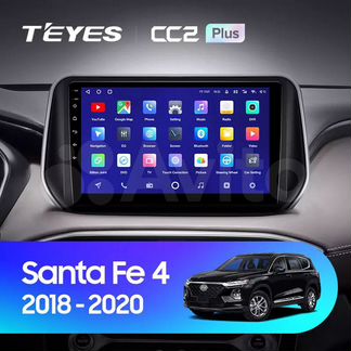 Магнитола Hyundai Santa Fe 4 2019+ CC2plus