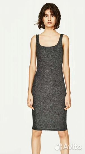 Стильное вечернее платье Zara (Зара) 42-44 размер
