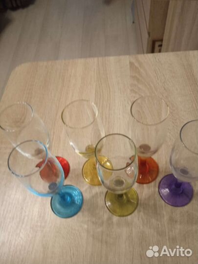 Фужеры, бокалы, рюмки