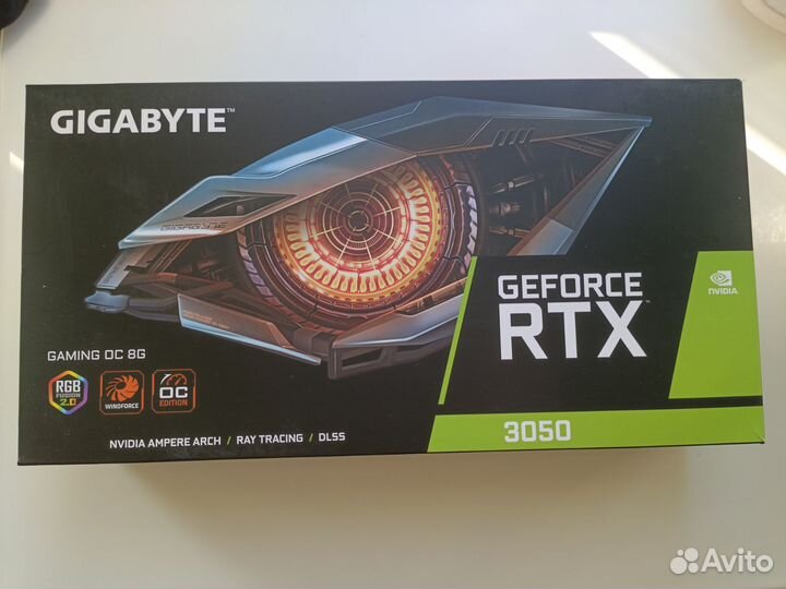 Видеокарта rtx 3050 8gb