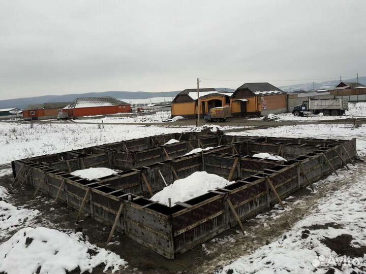 Заливаем Фундамент