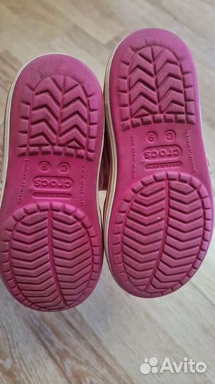 Сандалии для девочки crocs c9