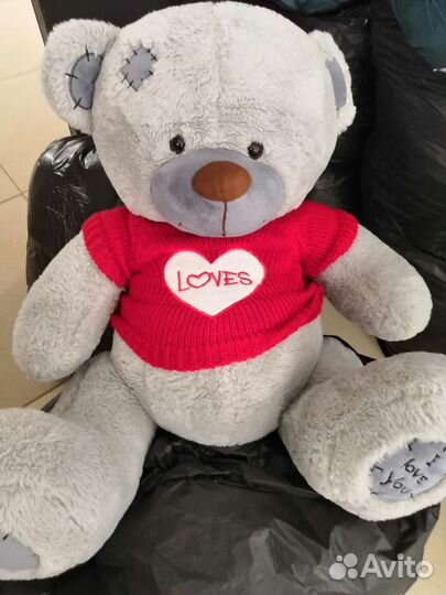 Плюшевый медведь новый