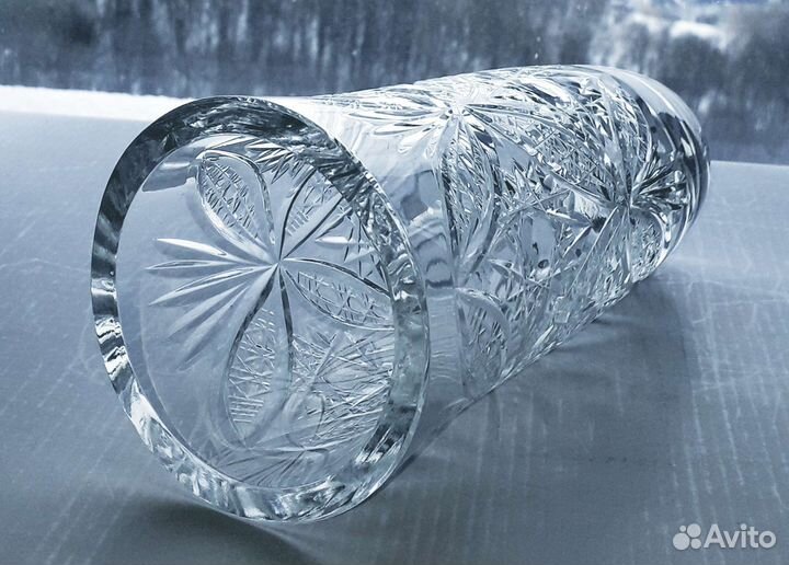 Ваза для цветов. Хрусталь. СССР