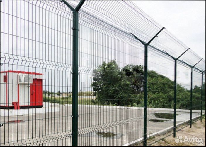 Забор сетка 3d