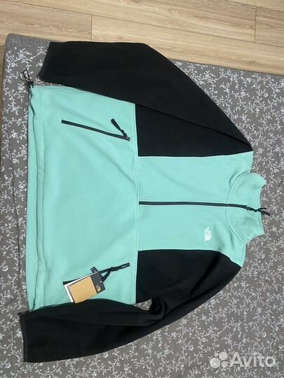 The north face zip fleece анорак флис