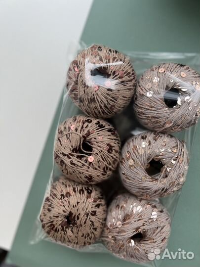 Пряжа королевские пайетки