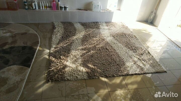 Стирка ковров с высоким ворсом. Доставка бесплатно