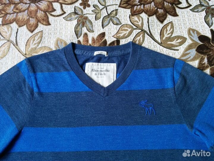 Футболка Abercrombie 46р оригинал б/у