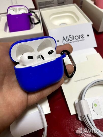 AirPods 2, Pro 2, 3 + чехол в подарок