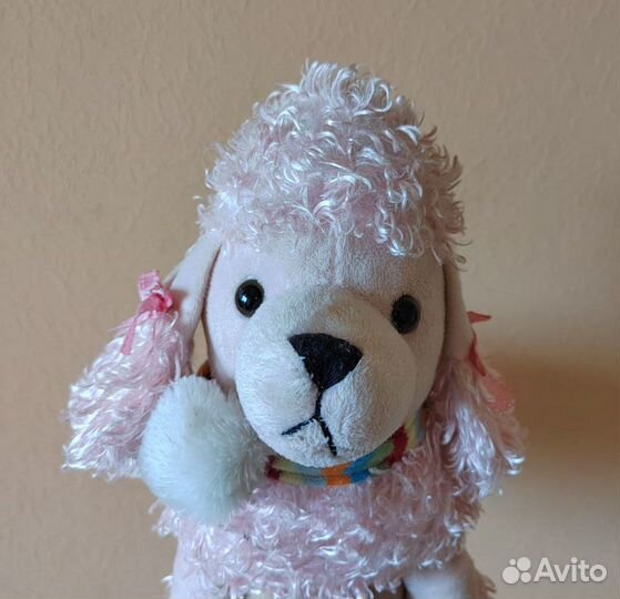 Мягкая игрушка розовый пудель