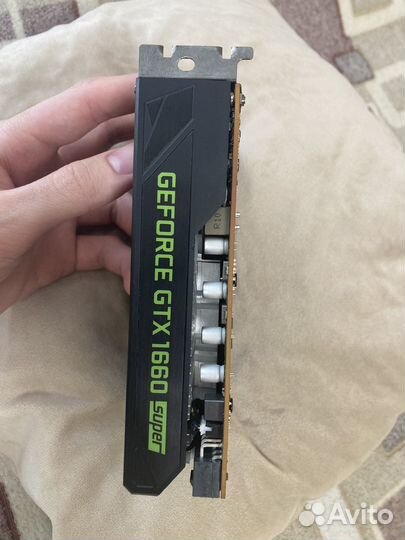 Видеокарта GTX 1660 super 6gb