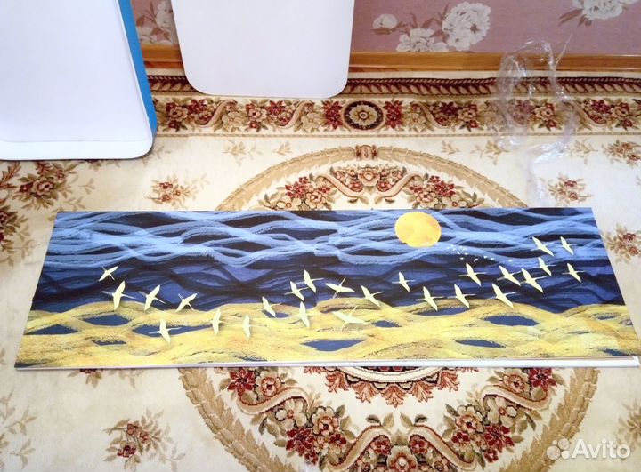 Картины в Скандинавском стиле неоклассика 40/120см