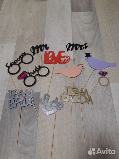 Аксессуары для свадебной фотосессии