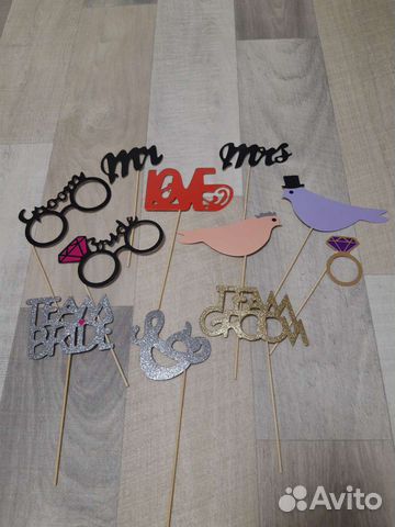 Аксессуары для свадебной фотосессии