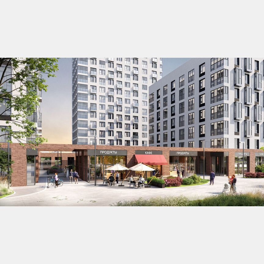 2-к. квартира, 47,8 м², 6/12 эт.