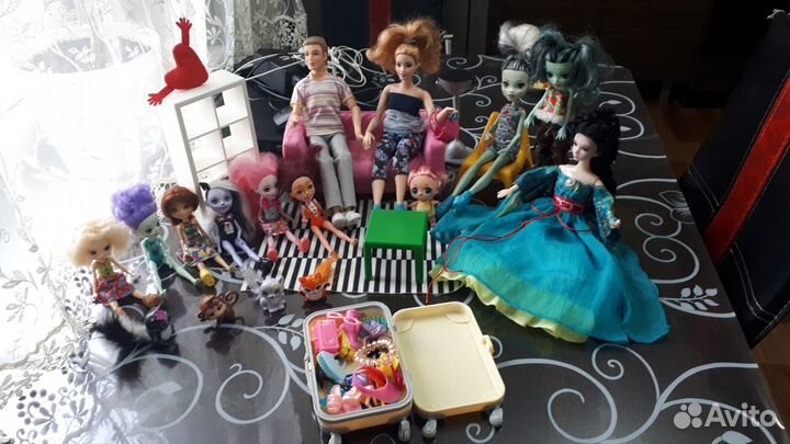 Кукла Монстер Хай,Барби Безграничное движение,Энша