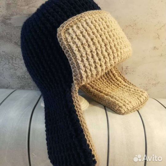 Шапка-ушанка зимняя