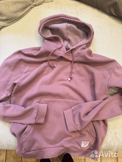 Женское розовое худи Reebok