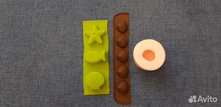 Пакет силиконовых форм для мыла и свечей