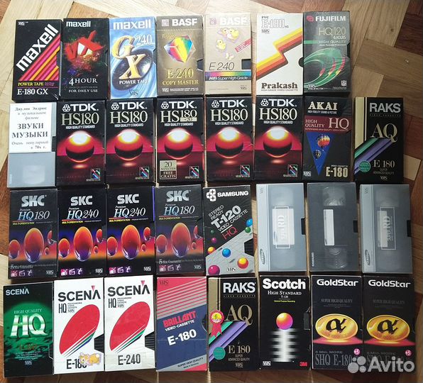 Видеокассеты vhs фильмы