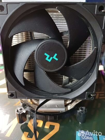 Процессор, материнская плата, кулер