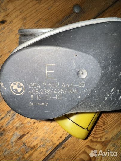 Дроссельная заслонка e60 на м54