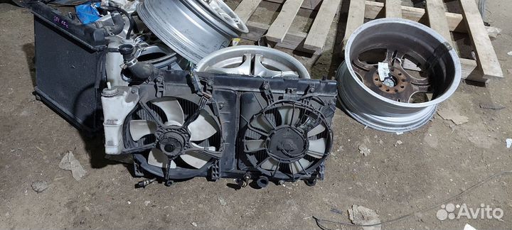 Радиатор двс Honda Fit GD1 L13A