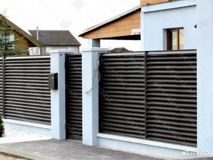 Забор жалюзи от производителя