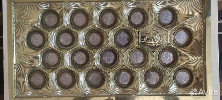 Разнообразная коллекция отечественных монет