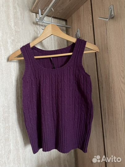 Жилет шерстяной