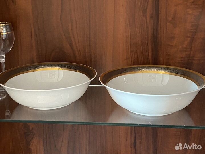 Сервиз Thun Опал(кант платина, золото) много всего