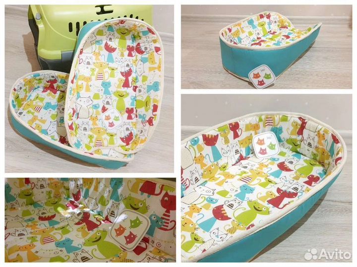 Тёплый чехол для переноски, матрасики