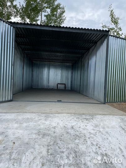 Гараж-пенал Хозблок из металлопрофиля