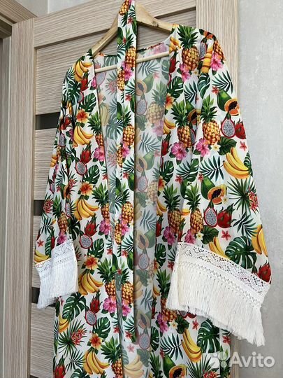 Накидка пляжная фрукты