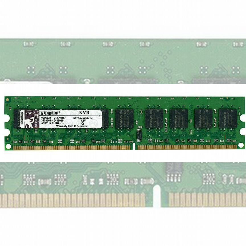 [KVR667D2E5/1GI] Оперативная Память Kingston 1gb Kvr667d2e5/1gi