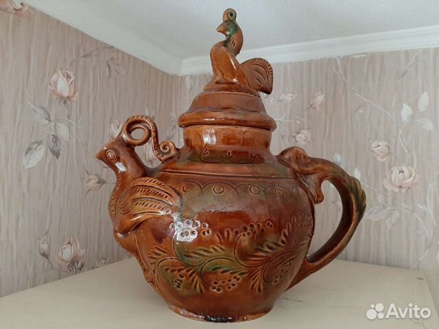 Глиняный кувшин СССР подарочный