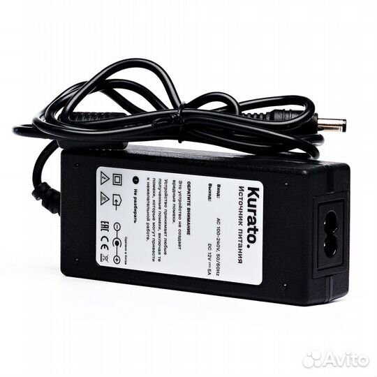 Блок питания бпа-12-060 12В, 60Вт, IP20, пластик