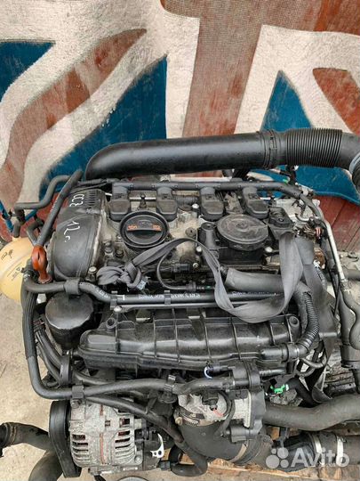 Двигатель Фольксваген Гольф 2.0 ccza