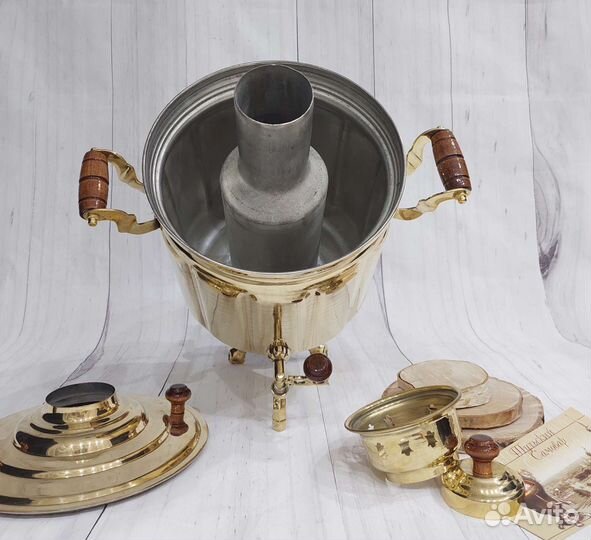 Самовар на дровах 9л. Тульский оригинал