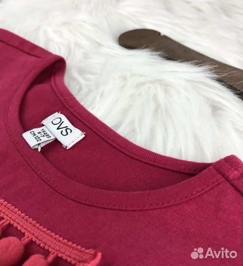 Лонгслив для девочки 122