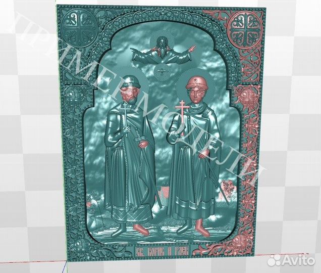 Модели Икон для чпу (750шт)